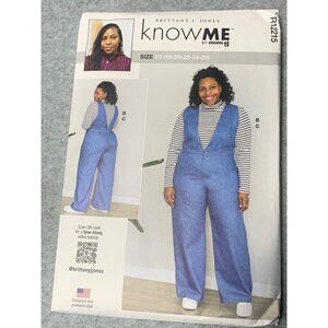 Know Me By Mimi G Top Jumpsuit Sewing Pattern R12215 Size 18-20-22-24-26 Uncut 2